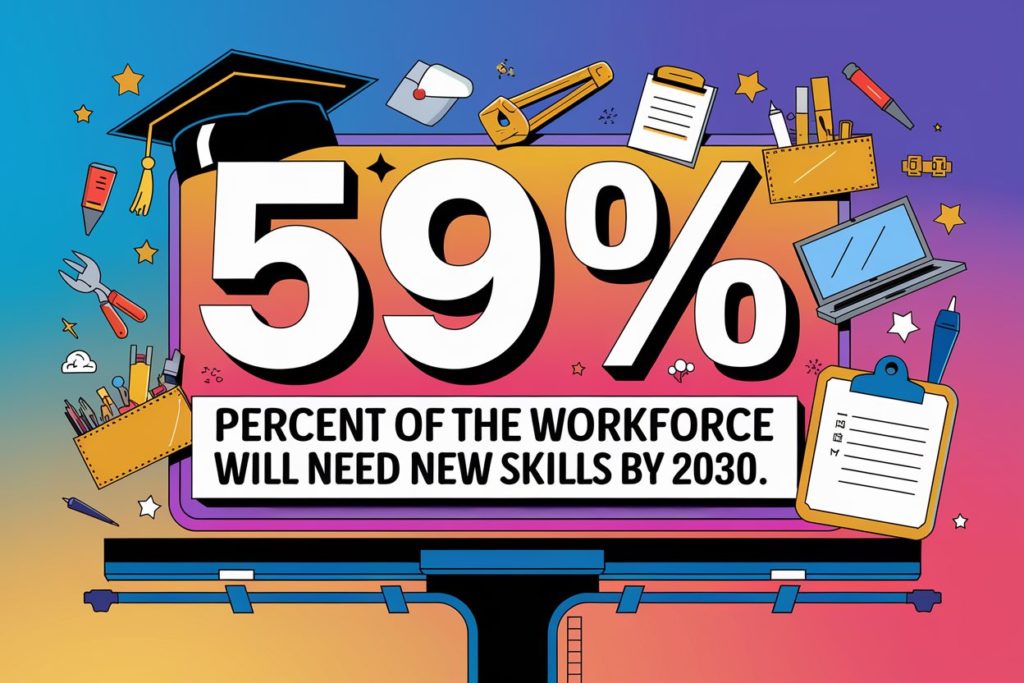 59% workforce needs new skills by 2030